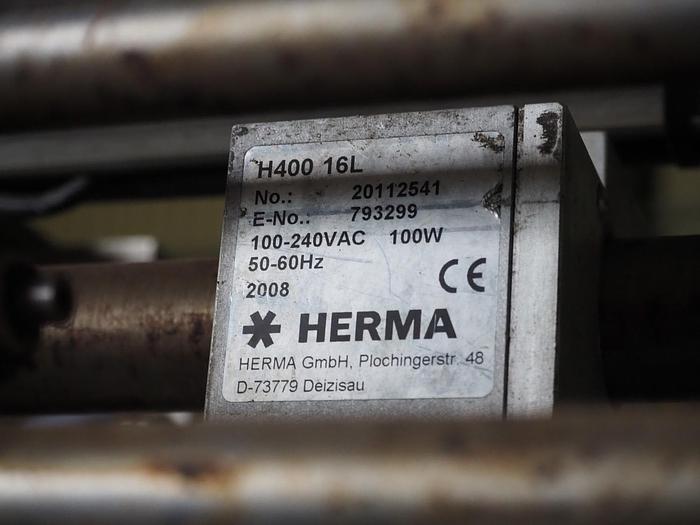 Used Herma Labellers H400 16L & H400 16R