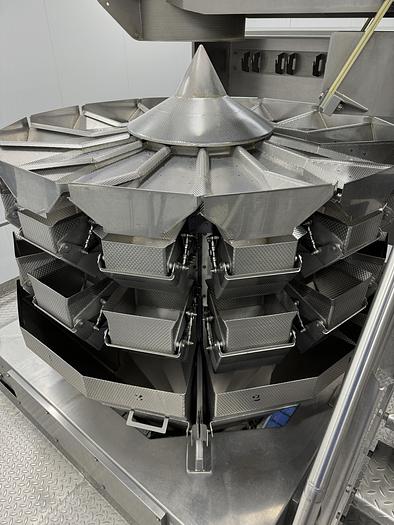 Used 2010 Yamato weigher + Sandiacre bagger full packing line