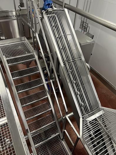 Used Kiremko steam cooking line
