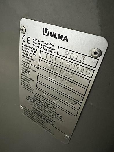 Used 2013 Ulma TSLA 50X40