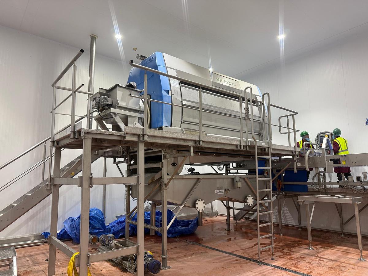 Used 2019 Wyma Vege-Peeler with Auger