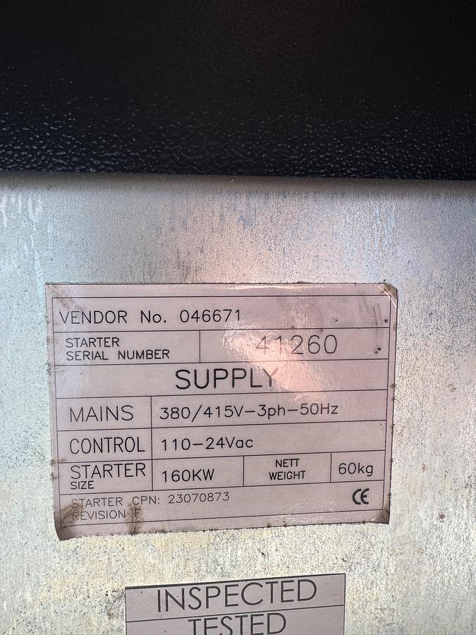 Used 2007 Ingersoll Rand R160 IU A7.5 with dryer