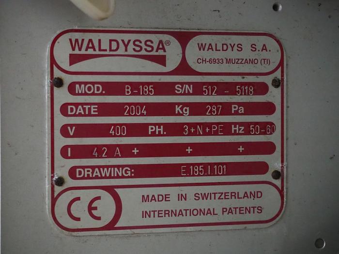 Used 2004 Waldys S.A Packaging machine B-185
