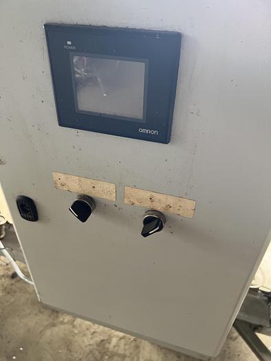 Used Pace mechcanical handling V track stitching line