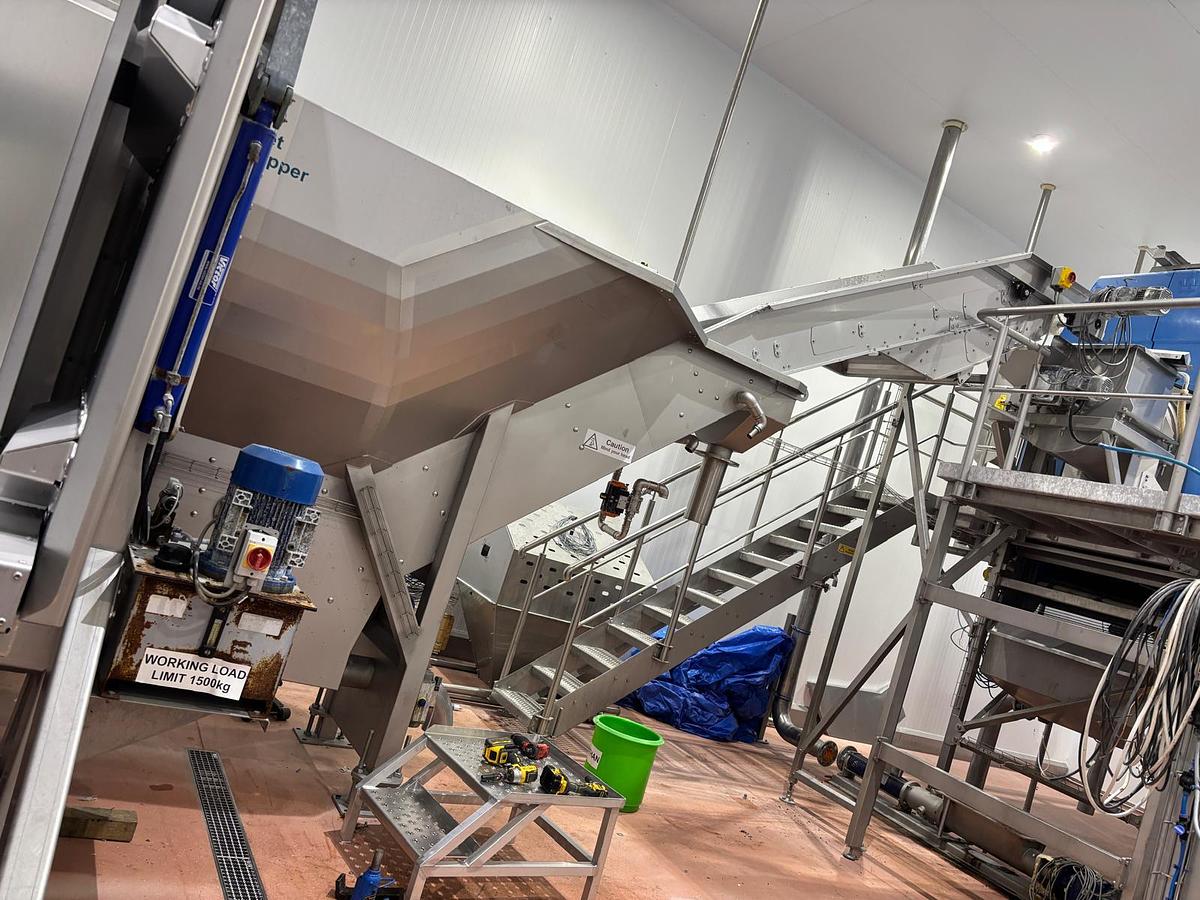 Used 2019 Wyma Vege-Peeler with Auger