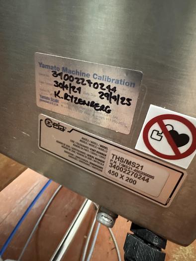 Used 2021 Yamato weigher + GIC bagger full packing line