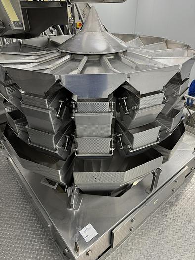 Used 2010 Yamato weigher + Sandiacre bagger full packing line