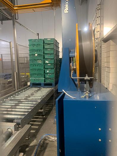 Used Reisopack 2903 pallet strapping machine
