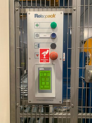 Used Reisopack 2903 pallet strapping machine