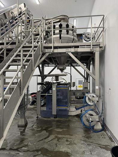 Used 2015 Yamato weigher + Ilapak bagger