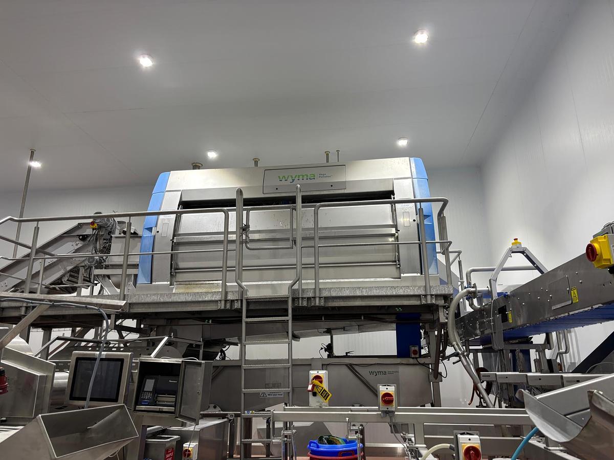 Used 2019 Wyma Vege-Peeler with Auger