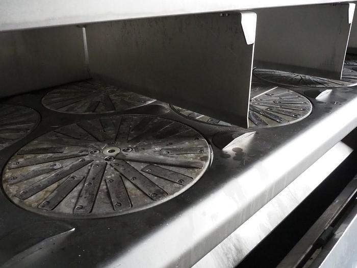 Used 2012 Finis food processing equipment Knife peeler + slicing line