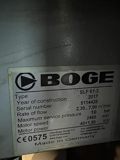 Used 2017 BOGE  SLF 61-3