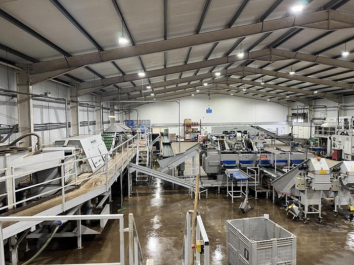 Used Sale of Freshfields LTD washing, grading and packing facility due to retirement of owners