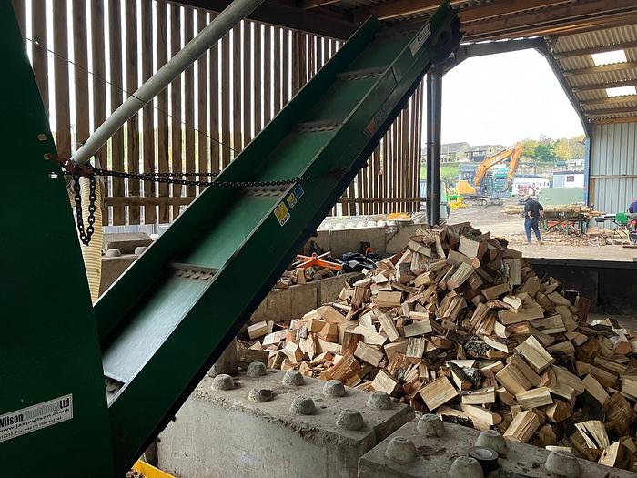 Used Posch Spalfix K-400 Firewood Processor K-400