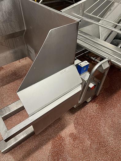 Used kiremko steam cooking line, Fam slicer