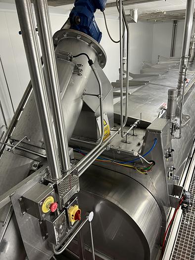 Used Kiremko steam cooking line