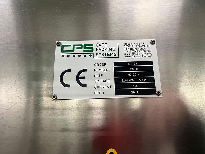 Used 2016 Case Packing Systems (CPS) CPL