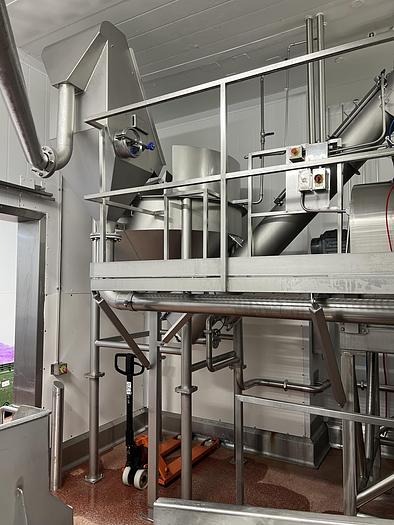 Used Kiremko steam cooking line