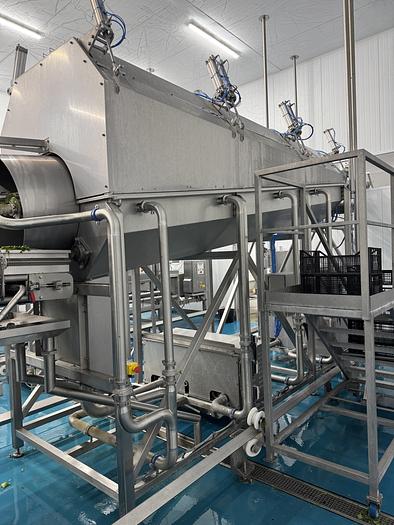 Used 2023 Somac full salad wash + dry salad line