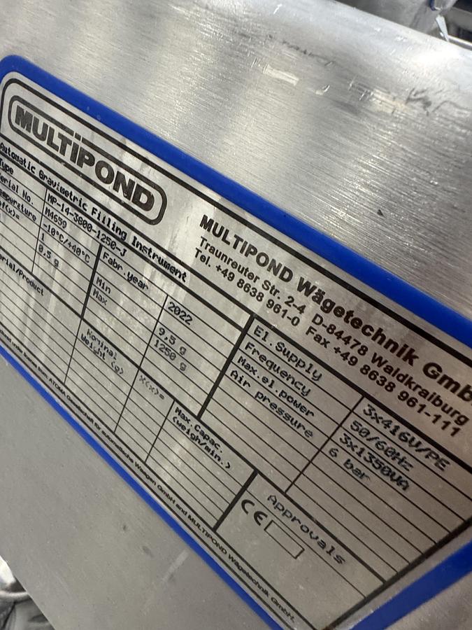 Used 2022 Multipond, GIC, VH packing packing lines x2