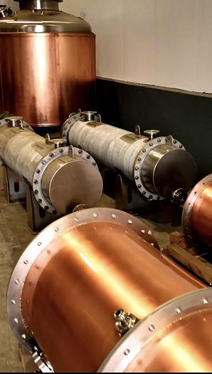 Used Full vodka Distillery plant