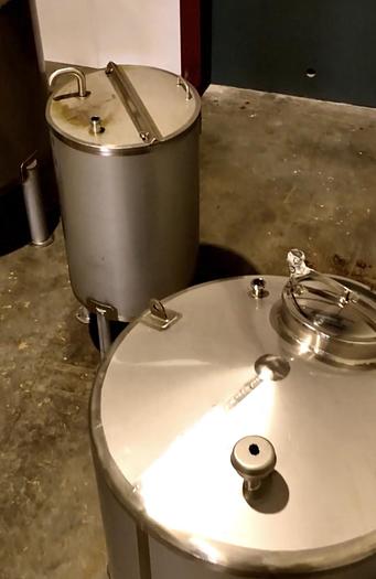 Used Full vodka Distillery plant