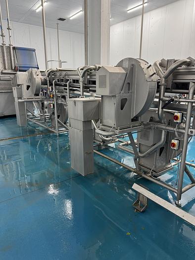 Used 2023 Somac full salad wash + dry salad line