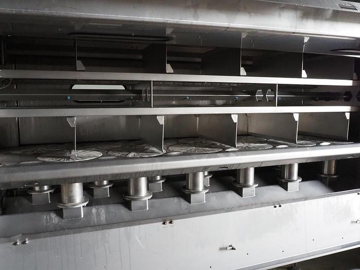 Used 2012 Finis food processing equipment Knife peeler + slicing line