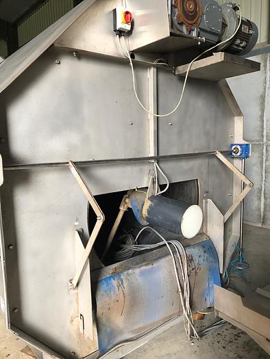 Used Haith 4m Stainless steel direct drive polisher 15 rollers