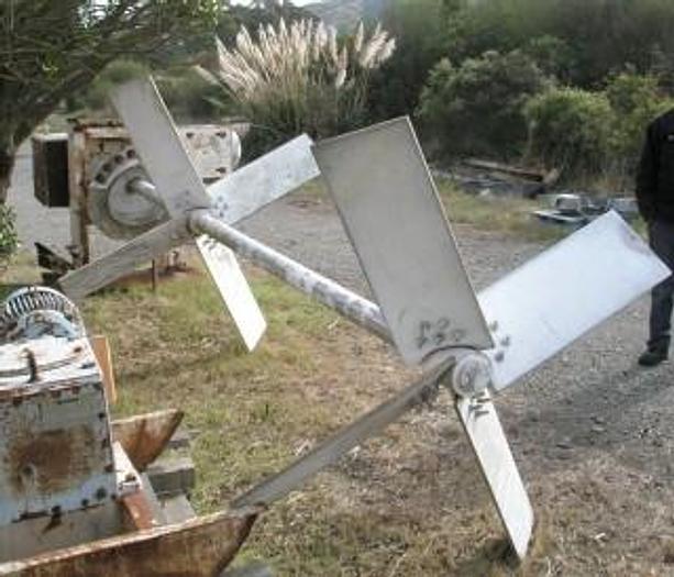 Used Mixer, Agitator, 25 HP, Chemineer, Stainless Steel, Model 7HTD25 #C523868