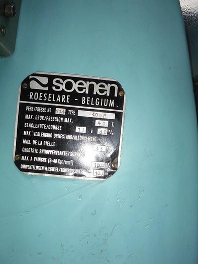 Gebraucht EXCENTERPERS SOENEN 40T