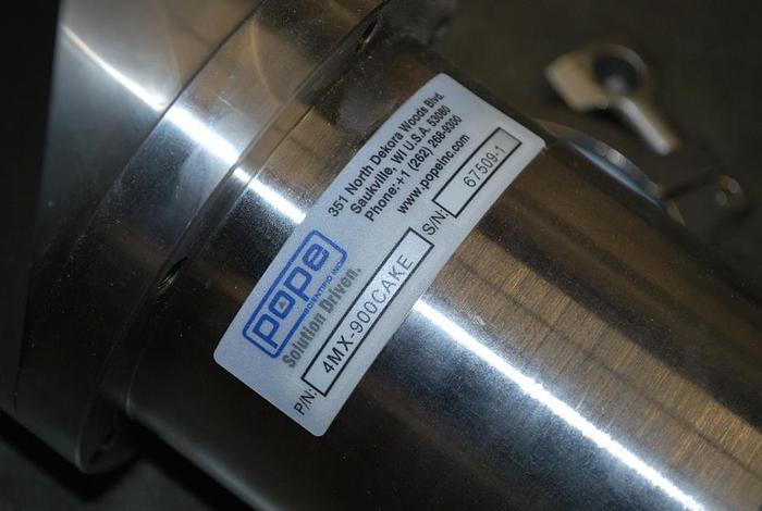 Used POPE SCIENTIFIC NUTSCHE FILTER - 316 S/S