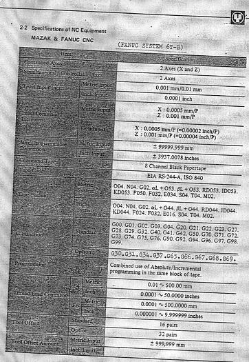 Used Mazak Slanturn 30 CNC Turning - 1990