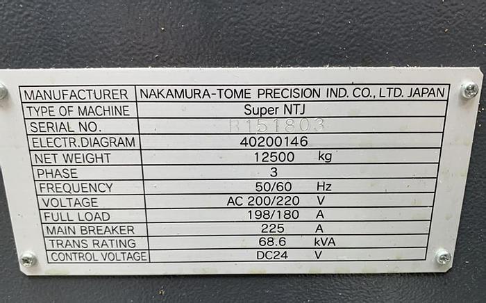 Used 2008 Nakamura Tome  Super NTJ