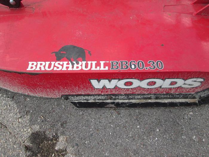 Used Woods Brushbull BB60.30 Rotary Mower