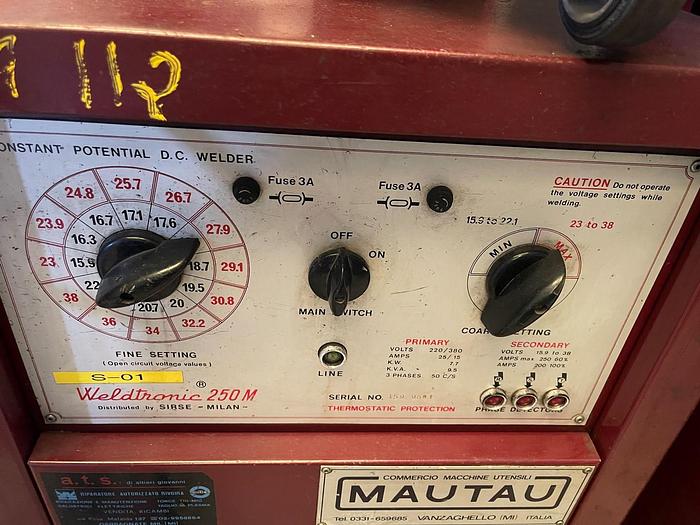 Usato SALDATRICE (N°112) WELDTRONIC 530 N