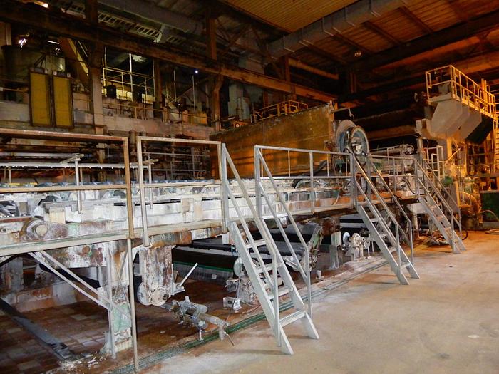 Used 158" (4.00M) TRIM ALLIS CHALMERS- VOITH FOURDRINIER PAPER MACHINE