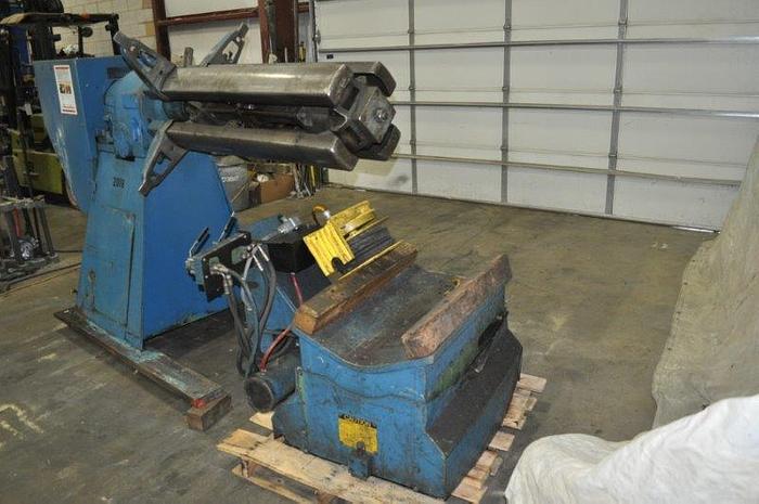 Used 15,000# LITTELL UNCOILER W/COIL CAR