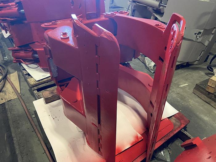 Used 52" BOLZONI-AURAMO PAPER ROLL CLAMP MODEL RA-300N