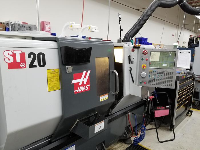 2011 Haas 2C-ST20 Turning Center with Bar Feeder #1700