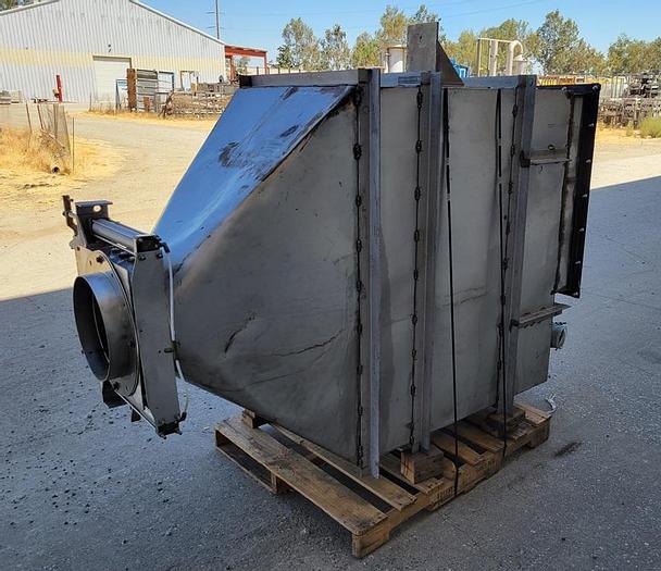 Used Hopper, 50 CF, S/st, 51" x 30" x 72", Cone Bottom, B #S744199