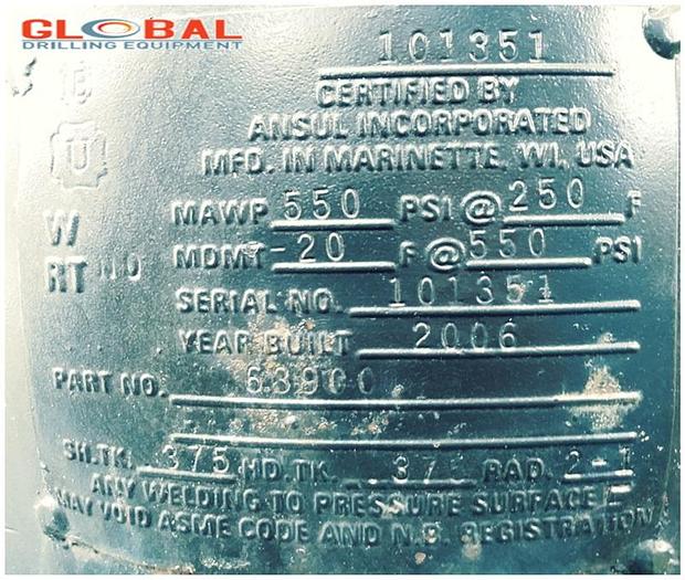 Used Item 0695 : 2006 Hurricane 6T-276-41B / 1000# Air Booster (SOLD)