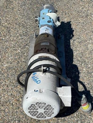 Used Waukesha Model 030 Positive Displacement Pump