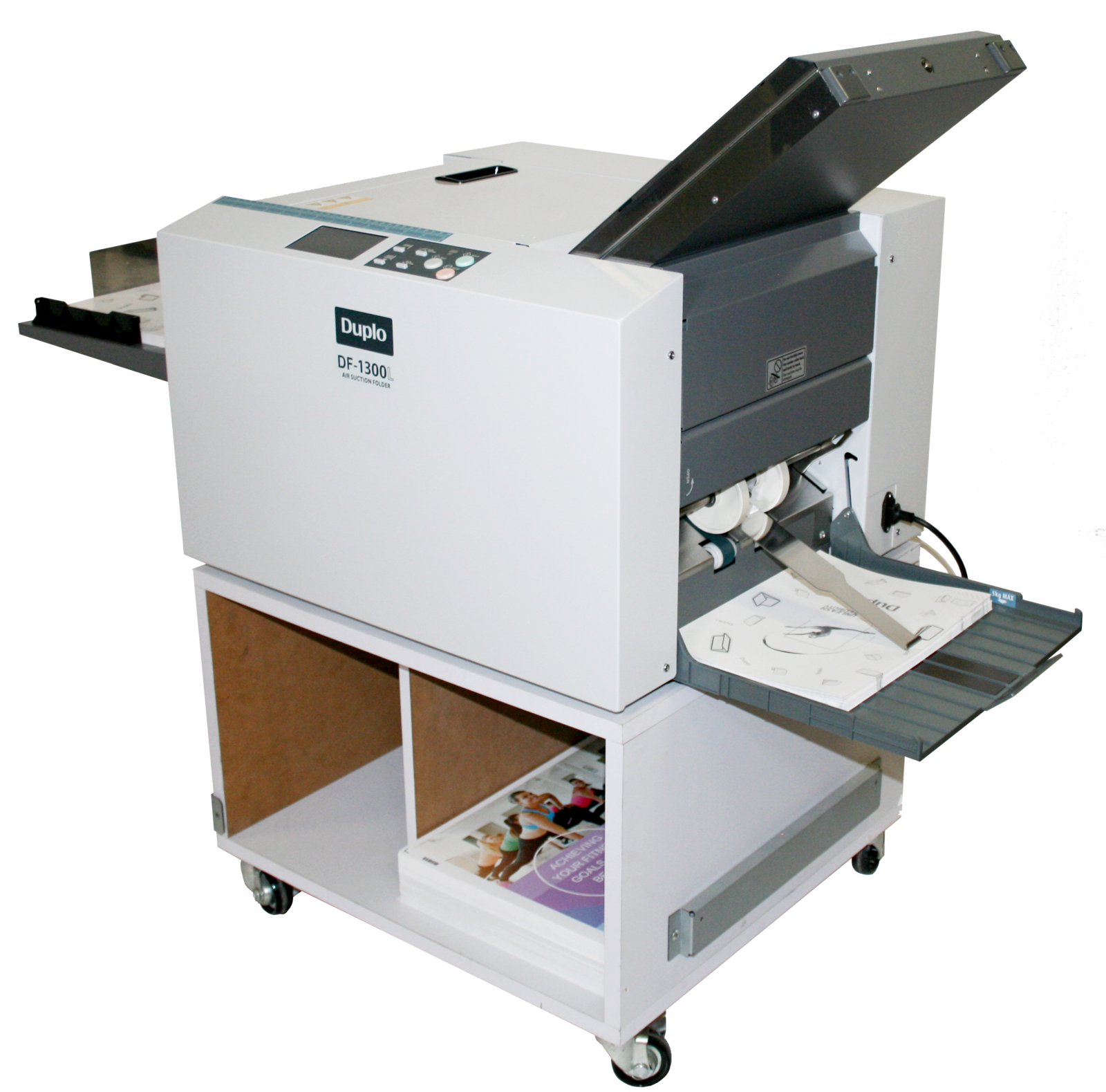 Duplo DF-1300L Long-Sheet Automatic Suction-fed Folding Machine