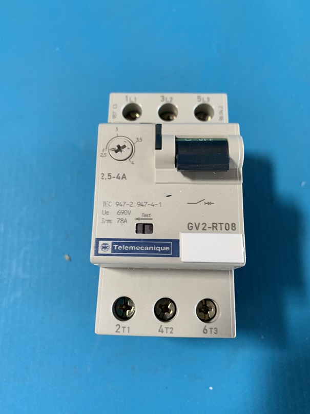 Used Telemecanique Motor Circuit Breaker GV2-RT08