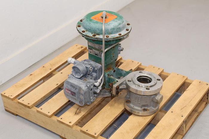 Used Fisher 3" V150 Series B Vee Ball Valve #43956