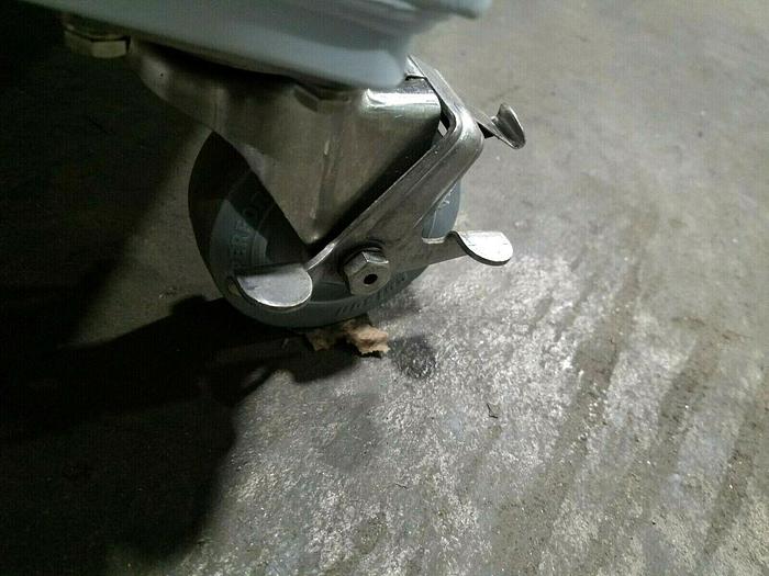 Used Clean Room PVC Utility Cart Medical Pharmaceutical