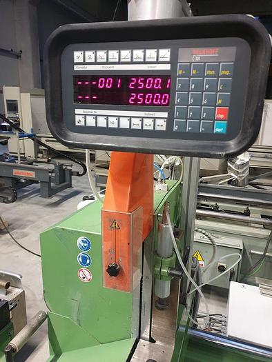 Gebraucht Doppelgehrungssäge Wegoma SD 25 mit Beckhoffsteuerung