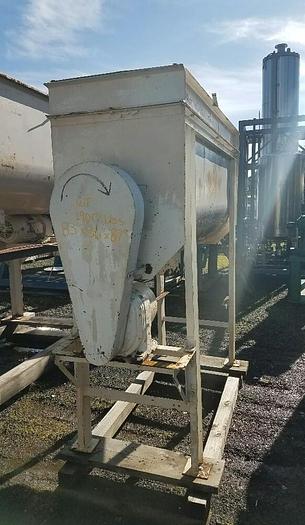 Used Mixer, Ribbon, 35 CF, C/st, 2 HP, #S740764